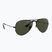 Napszemüveg Ray-Ban Aviator Classic black/green g-15
