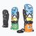 Gyerek snowboardkesztyűk Level Junior Mitt pk rainbow