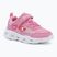 Gyermekcipő Champion Funfair Print G PS Low Cut blue burgundy/flash/fluorescent pink