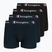 Boxer nadrág Champion U20002 4 pairs black/logo