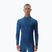Férfi termoaktív pulóver UYN Elevatyon Biomorph Turtle Neck blue atoll