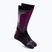 Női snowboardzokni UYN Ski Snowboard black/purple