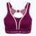 Sportmelltartó Shock Absorber Ultimate Run Bra Padded deep purple