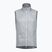 Férfi kerékpáros mellény Castelli Aria Shell 2 silver gray/dark gray