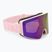 Síszemüveg Bliz G001S matte pink/brown/pink multi