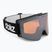 Síszemüveg Bliz G001 matte black/orange/silver mirror