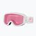 Gyerek síszemüveg Bliz Pixie Jr matte white/pink
