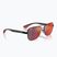 Napszemüveg Ray-Ban Rb8336M Scuderia matt black/dark grey mirror blue/red