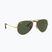 Napszemüveg Ray-Ban Aviator Metal II gold arista/green g-15
