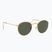 Napszemüveg Ray-Ban Round Metal gold/green g-15