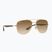 Napszemüveg Ray-Ban RB3683 arista gold/brown