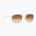 Napszemüveg Ray-Ban RB3707 Polarized+ Lenses arista gold/brown