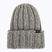 Női téli sapka Woolrich Chunky Beanie light grey melange