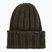 Női téli sapka Woolrich Chunky Beanie dark green