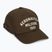 Férfi baseballsapka Aeronautica Militare HA1104UCT02 chestnut brown