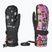 Gyerek snowboardkesztyűk Level Junior Mitt hot pink