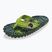 Gumbies Islander lime hibiszkuszos flip flopok