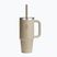 Bögre Hydro Flask Travel Tumbler Clear Lid 710 ml oat