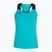 Női Joma Record II Tank Top türkiz/fekete futópóló