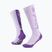Zokni BUFF Merino Heavyweight Over The Calf lilac ice