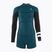 Hurley Advant Shorty Texture 2/2 mm-es női búvárruha fekete/skyblue női búvárruha