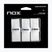 Padelütő markolatszalag NOX Pro Overgrip 3 pcs. white