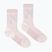 NNormal Race rózsaszín futó kompressziós zokni