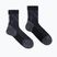 NNormal Race Low Cut tömörítő futó zokni fekete