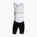 Férfi triatlonruha Joma Record III Bodysuit fehér/fekete