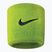 Nike Swoosh csuklópántok 2 db atomzöld/fekete