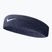 Nike Swoosh fejpánt obszidián/fehér