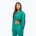 Női pulóver NEBBIA Crop Hoodie Iconic green