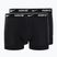 Férfi boxeralsó Nike Everyday Cotton Stretch Trunk 2Pk IEV fekete