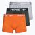 Nike Dri-Fit Essential Micro Trunk boxeralsó 3 db férfi boxeralsó grey/light/orange