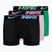 Férfi boxeralsó Nike Dri-Fit Essential Micro Trunk 3 pár stadium green/pink rise/black 3d