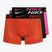 Férfi boxeralsó Nike Dri-FIT Cotton Trunk 3 darab picante red/laser fuchsia/black