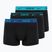 Férfi Nike Everyday Cotton Stretch Trunk boxeralsó 3 pár több színben