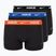 Férfi Nike Everyday Cotton Stretch Trunk boxeralsó 3 pár több színben