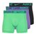 Férfi Nike Dri-Fit Essential Micro Boxer Brief 3 pár zöld sokk/vadlila/fekete txtd wb