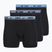 Férfi boxer nadrág Nike Essential Cotton Stretch 3 pairs blue dawn