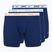 Férfi boxer nadrág Nike Essential Cotton Stretch 3 pairs blue graphite