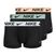 Nike Dri-FIT férfi boxeralsó Trunk 3 pár licorice