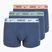 Férfi boxer nadrág Nike Cotton Stretch Trunk 3 pairs mineral