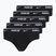 Férfi boxeralsó Nike Cotton Stretch Brief Black