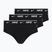Férfi boxeralsó Nike Cotton Stretch Brief Black
