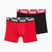 Férfi boxeralsó PUMA Everyday Basic 2 pairs red/black
