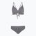 Női kétrészes fürdőruha O'Neill Baay Maoi Bikini fekete egyszerű csíkos