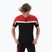 Férfi kerékpáros póló Rogelli Course black/red/white