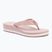 Női flip-flop papucs Tommy Hilfiger Im Th Chainprint Midwedge Sandal foggy pink