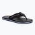 Férfi flip-flop papucs Tommy Hilfiger Leather Beach Sandal black